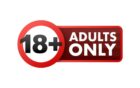 adults only 18 plus sensitive content explicit video stock illustration