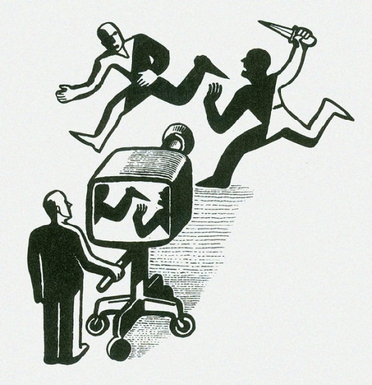 "It's Media" cartoon by David Suter
